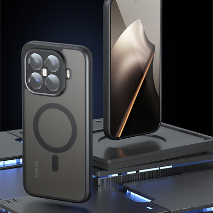 Ovitek MagSafe za Xiaomi 15T Pro, Techsuit, PureFrost, Satenasto črn