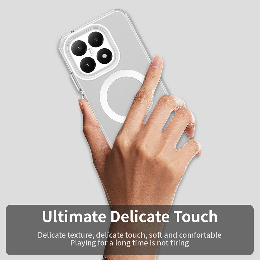 Ovitek MagSafe za Xiaomi 15T, Techsuit, CandyCase, Bela