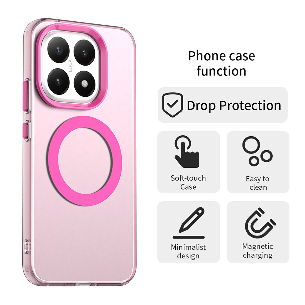 Ovitek MagSafe za Xiaomi 15T, Techsuit, CandyCase, Roza