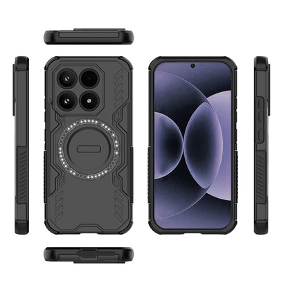 Ovitek MagSafe za Xiaomi 17, Techsuit, ArmorMag, Črn
