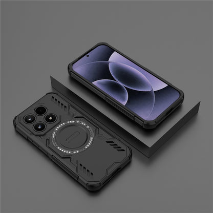 Ovitek MagSafe za Xiaomi 17, Techsuit, ArmorMag, Črn