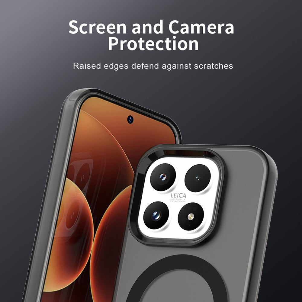 Ovitek MagSafe za Xiaomi 17, Techsuit, CandyCase, Črn