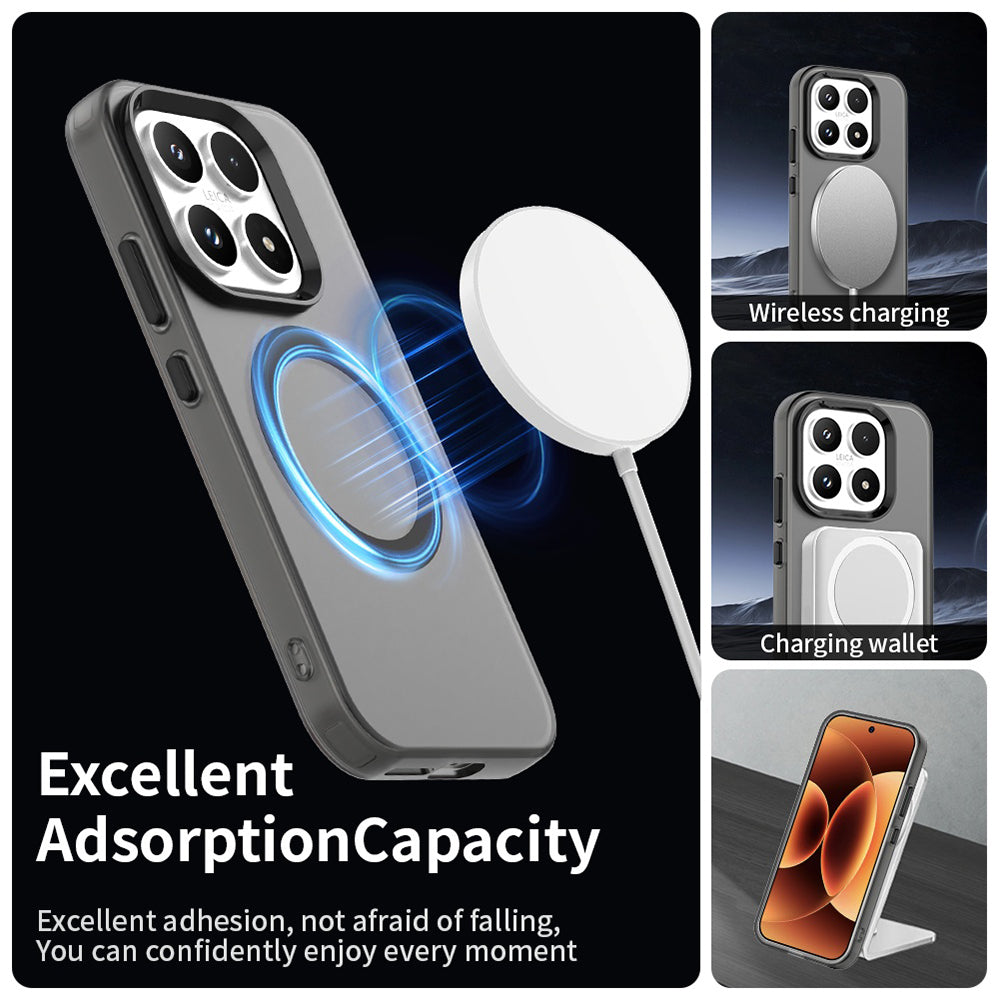 Ovitek MagSafe za Xiaomi 17, Techsuit, CandyCase, Črn