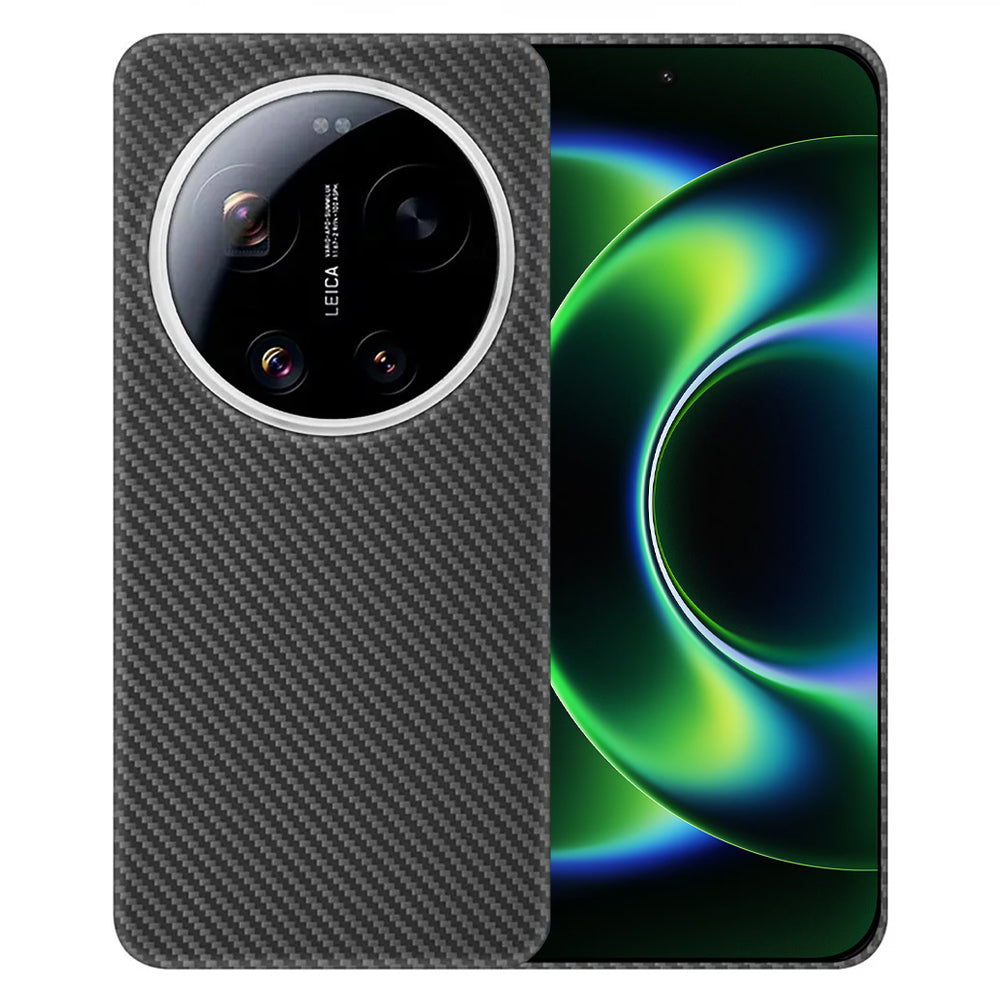 Ovitek MagSafe za Xiaomi 17 Ultra, Techsuit, Aramid Fiber, Črn