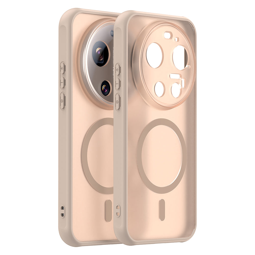Ovitek MagSafe za Xiaomi 17 Ultra, Techsuit, HaloFrost II, Zlat