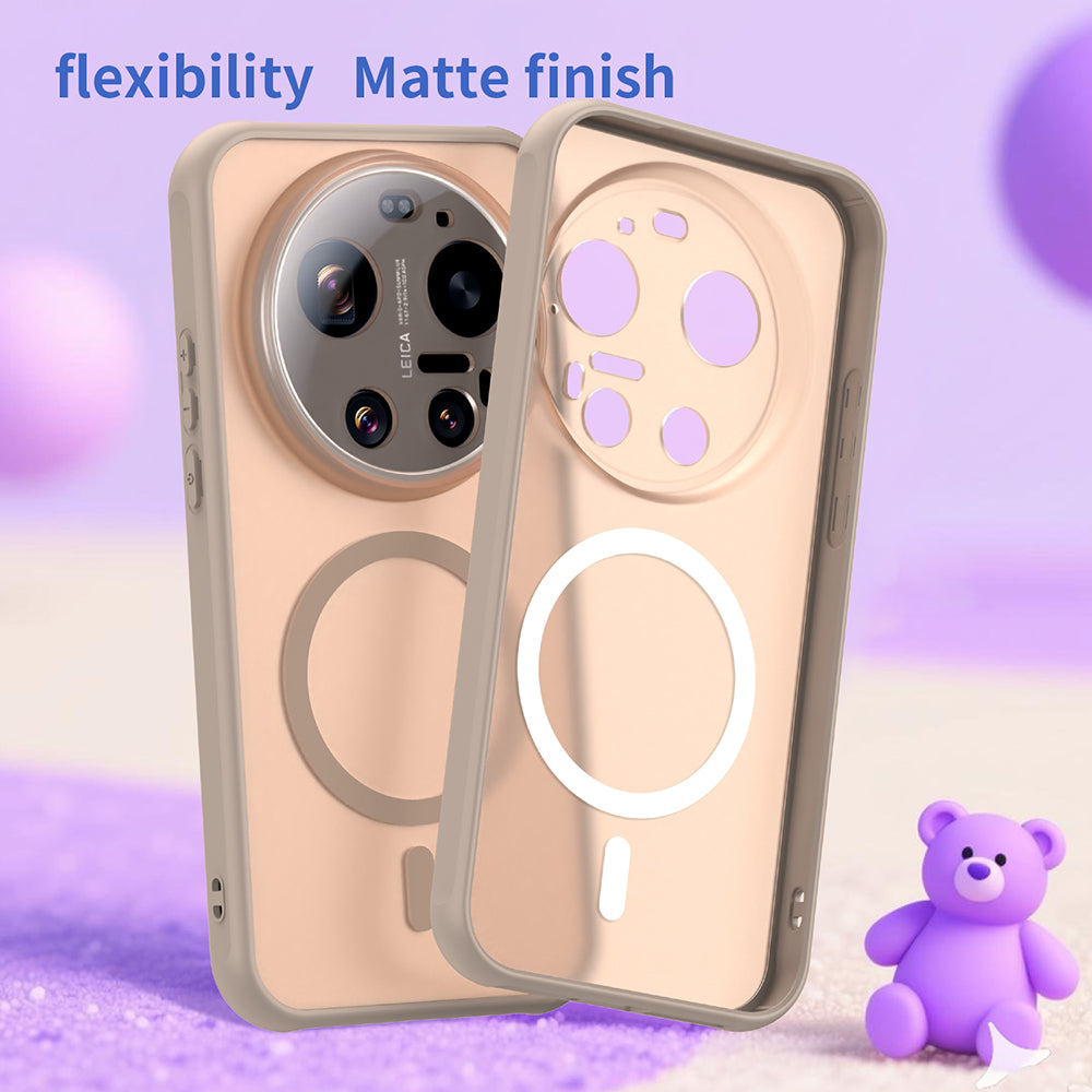 Ovitek MagSafe za Xiaomi 17 Ultra, Techsuit, HaloFrost II, Zlat