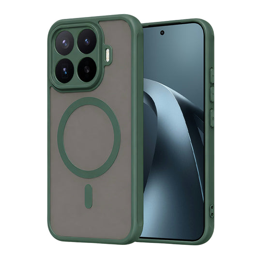 Ovitek MagSafe za Xiaomi 17T Pro, Techsuit, HaloFrost II, Zelen