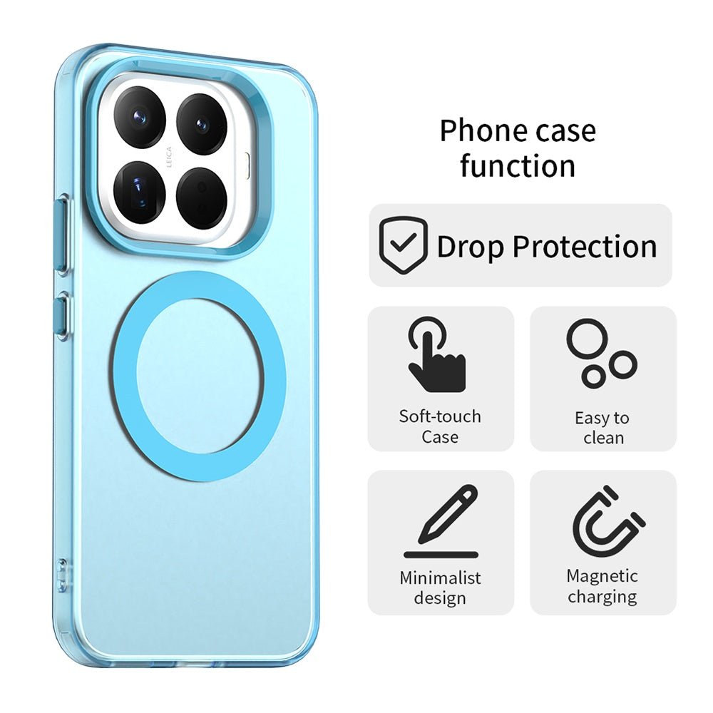 MagSafe ovitek za Xiaomi 17T, Techsuit, CandyCase, modra