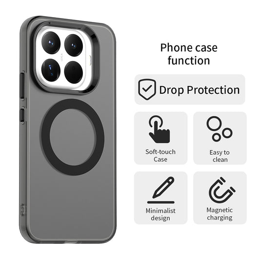 MagSafe ovitek za Xiaomi 17T, Techsuit, CandyCase, Črn