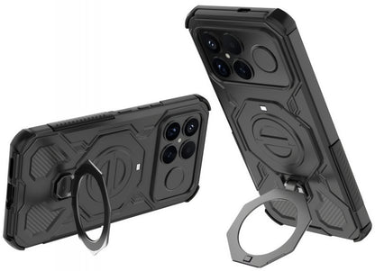 Ovitek MagSafe za Xiaomi Poco F8 Ultra, Tech-Protect, TacticStand, Mat Črna