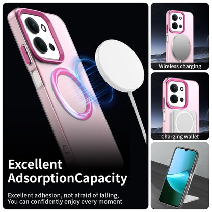 MagSafe ovitek za Xiaomi Poco C85 4G / Redmi 15C 5G / 15C 4G, Techsuit, CandyCase, roza
