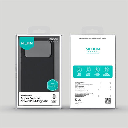 Ovitek MagSafe za Xiaomi Poco F8 Pro, Nillkin, Super Shield Pro, Črn