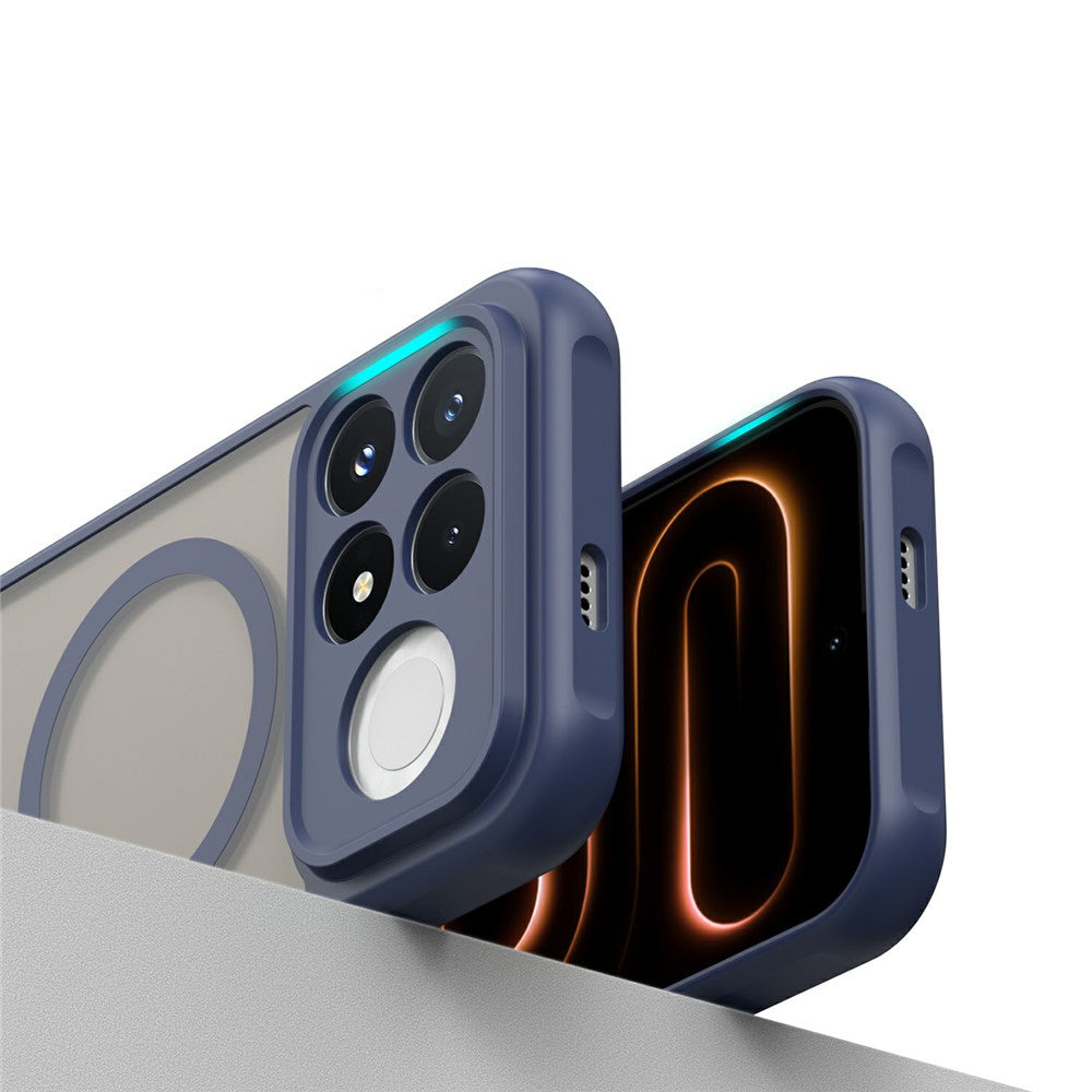 MagSafe ovitek za Xiaomi Poco F9 Pro, Techsuit, HaloFrost II, temno modre barve