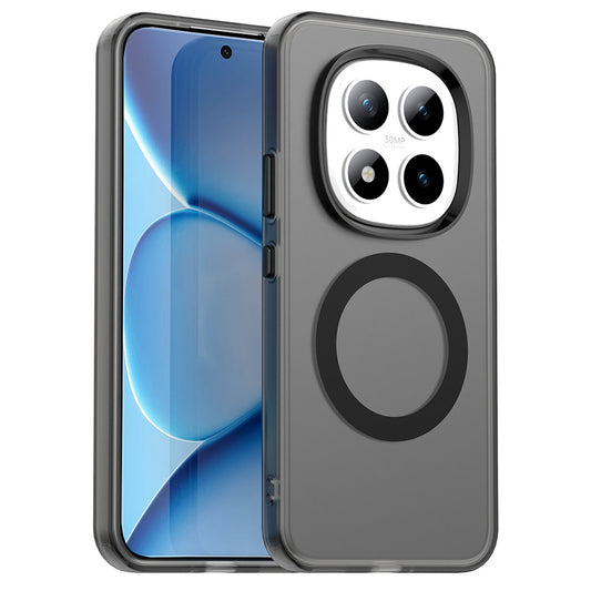 Ovitek MagSafe za Xiaomi Poco M8 Pro / Redmi Note 15 Pro+ 5G, Techsuit, CandyCase, Črna