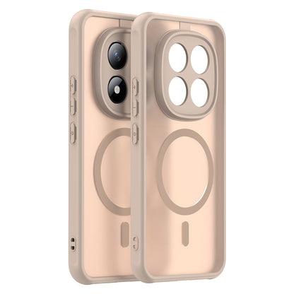 Ovitek MagSafe za Xiaomi Poco M8 Pro / Redmi Note 15 Pro+ 5G, Techsuit, HaloFrost II, Zlat
