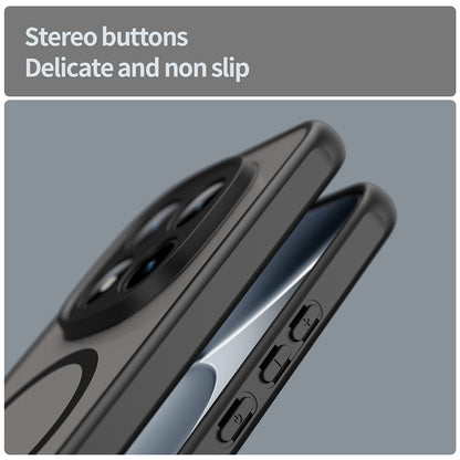 Ovitek MagSafe za Xiaomi Poco M8 Pro / Redmi Note 15 Pro+ 5G, Techsuit, HaloFrost II, Črn