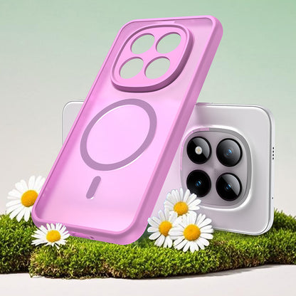 MagSafe ovitek za Xiaomi Poco M8 Pro / Redmi Note 15 Pro+ 5G, Techsuit, HaloFrost II, Roza