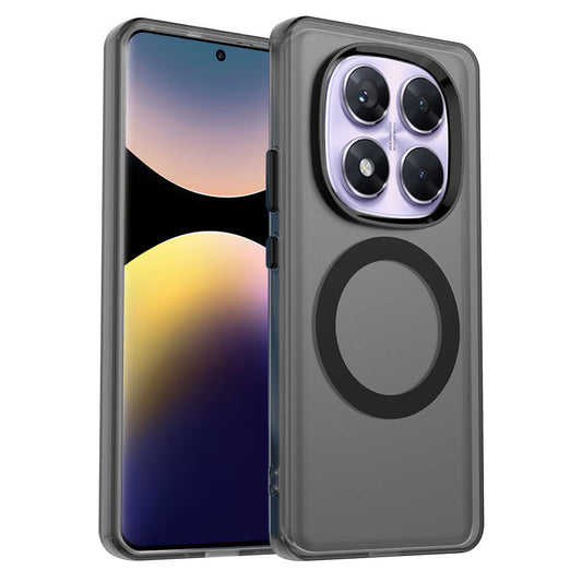 MagSafe ovitek za Xiaomi Poco X7 / Redmi Note 14 Pro 5G, Techsuit, CandyCase, Črn
