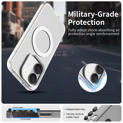 MagSafe ovitek za Xiaomi Poco X8 Pro, Techsuit, CandyCase, Bela