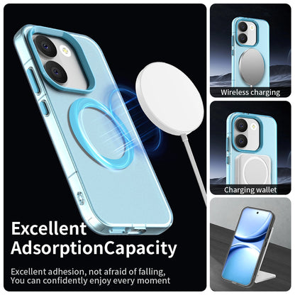 MagSafe ovitek za Xiaomi Poco X8 Pro, Techsuit, CandyCase, modra