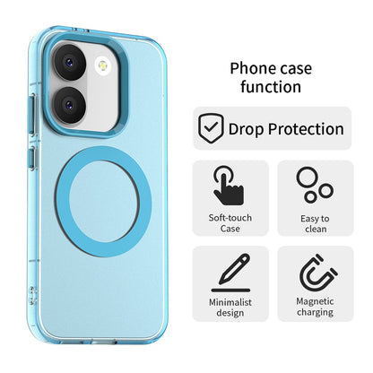 MagSafe ovitek za Xiaomi Poco X8 Pro, Techsuit, CandyCase, modra