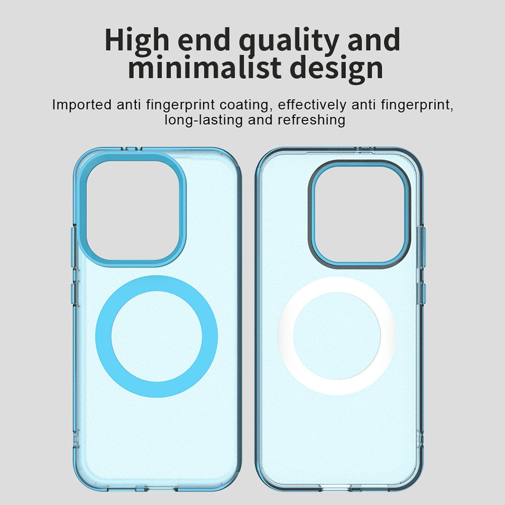 MagSafe ovitek za Xiaomi Poco X8 Pro, Techsuit, CandyCase, modra