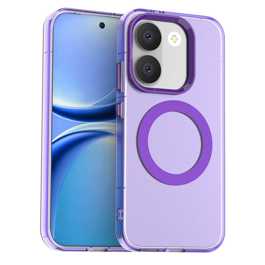 MagSafe ovitek za Xiaomi Poco X8 Pro, Techsuit, CandyCase, Vijolična