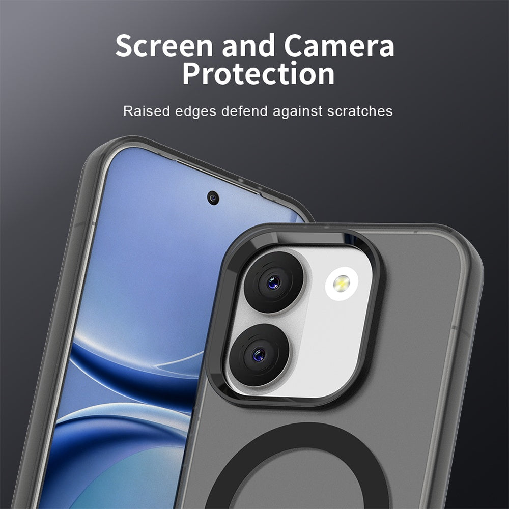 MagSafe ovitek za Xiaomi Poco X8 Pro, Techsuit, CandyCase, Črn