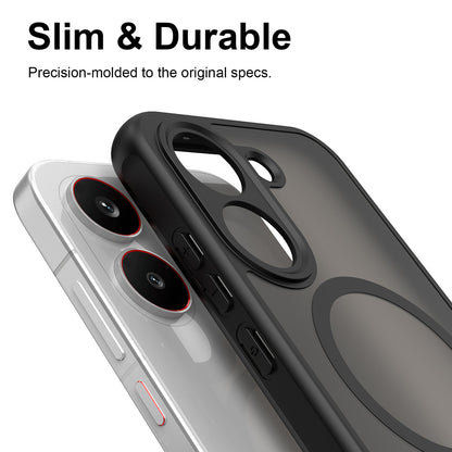 Ovitek MagSafe za Xiaomi Poco X8 Pro, Techsuit, HaloFrost II, Črn