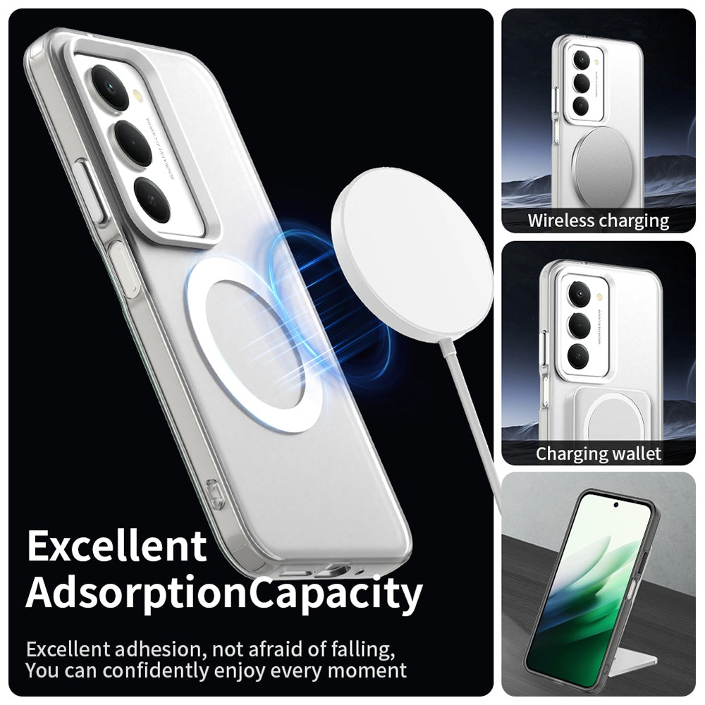 MagSafe Case for Xiaomi Redmi 15 5G / 15 4G, Techsuit, CandyCase, White