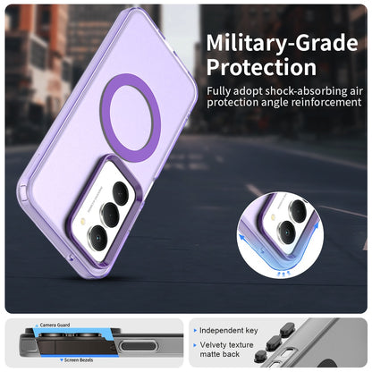 Ovitek MagSafe za Xiaomi Redmi 15 5G / 15 4G, Techsuit, CandyCase, Vijolična