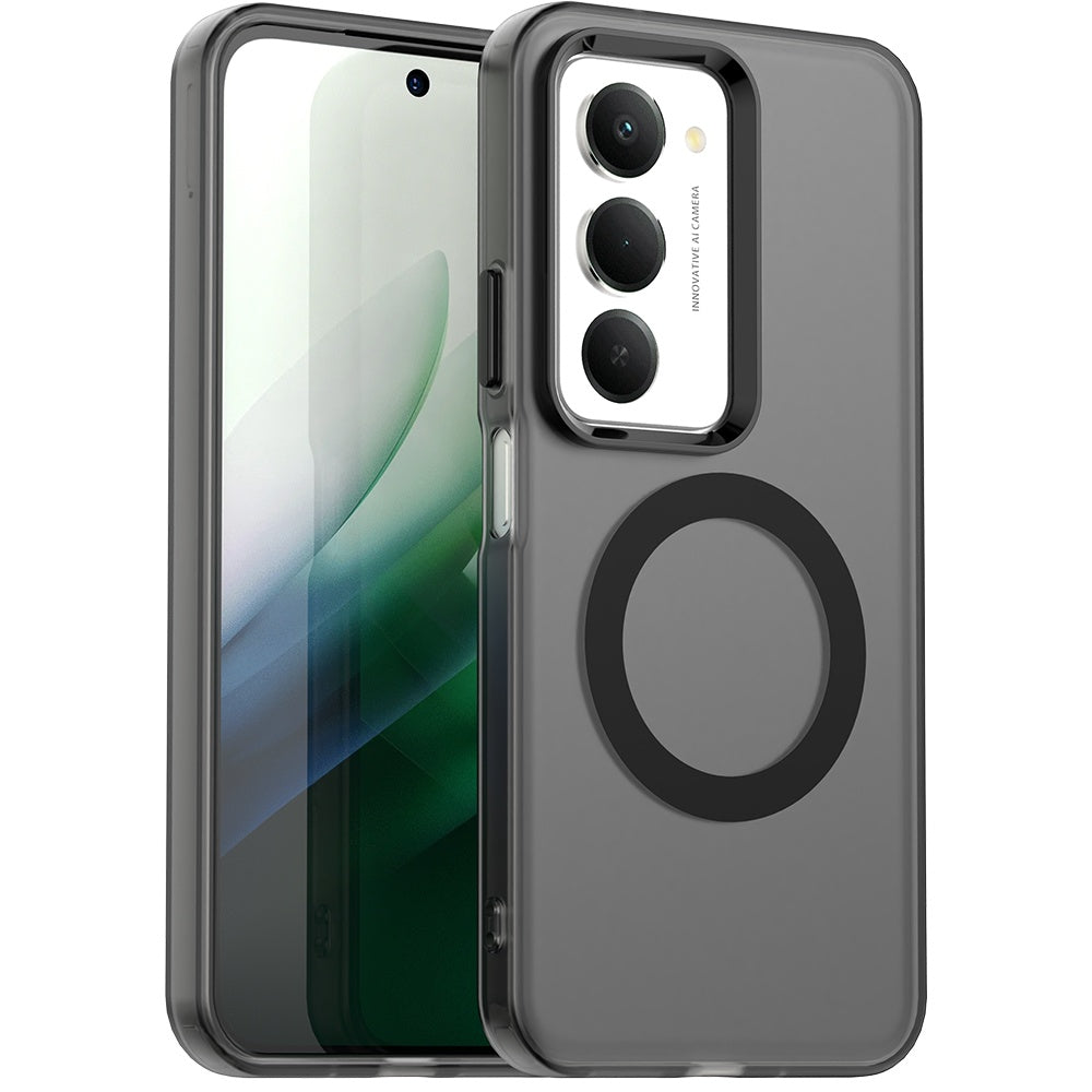 Ovitek MagSafe za Xiaomi Redmi 15 5G / 15 4G, Techsuit, CandyCase, Črna