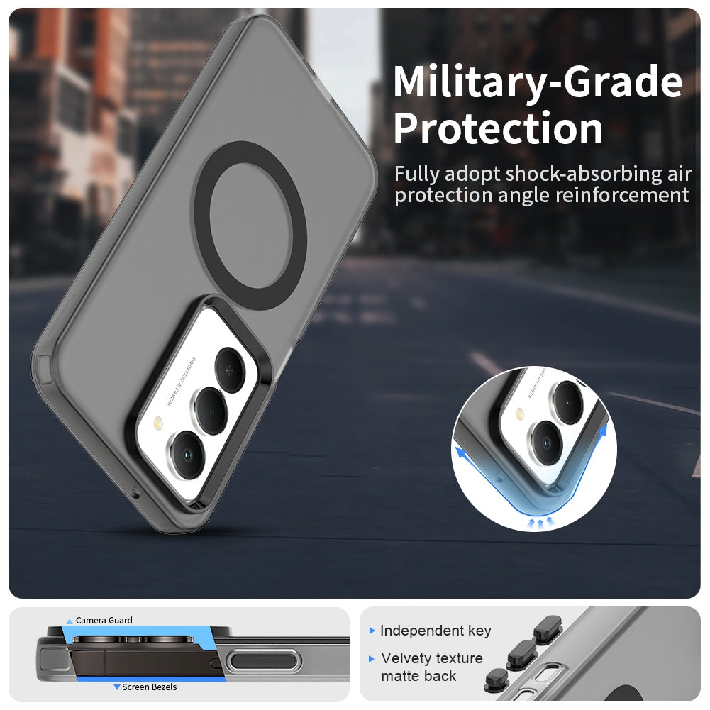 Ovitek MagSafe za Xiaomi Redmi 15 5G / 15 4G, Techsuit, CandyCase, Črna