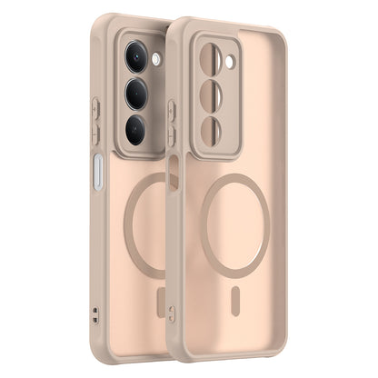 Ovitek MagSafe za Xiaomi Redmi 15 5G / 15 4G, Techsuit, HaloFrost II, Zlat.