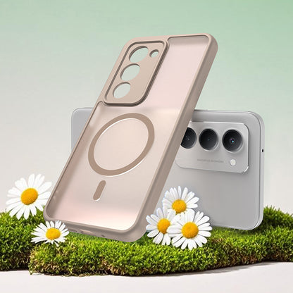 Ovitek MagSafe za Xiaomi Redmi 15 5G / 15 4G, Techsuit, HaloFrost II, Zlat.