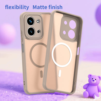 Ovitek MagSafe za Xiaomi Redmi 15C 5G / 15C 4G, Techsuit, HaloFrost II, Zlat.