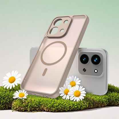 Ovitek MagSafe za Xiaomi Redmi 15C 5G / 15C 4G, Techsuit, HaloFrost II, Zlat.