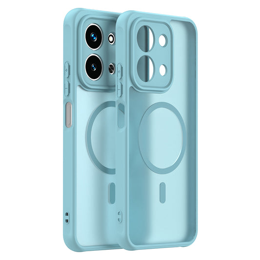 Ovitek MagSafe za Xiaomi Redmi 15C 5G / 15C 4G, Techsuit, HaloFrost II, Svetlo zelen