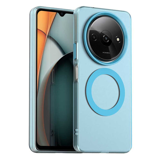 MagSafe ovitek za Xiaomi Redmi A3x / A3, Techsuit, CandyCase, modra