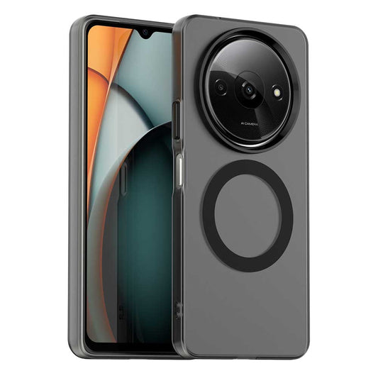 MagSafe ovitek za Xiaomi Redmi A3x / A3, Techsuit, CandyCase, Črn