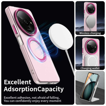 MagSafe ovitek za Xiaomi Redmi A3x / A3, Techsuit, CandyCase, roza