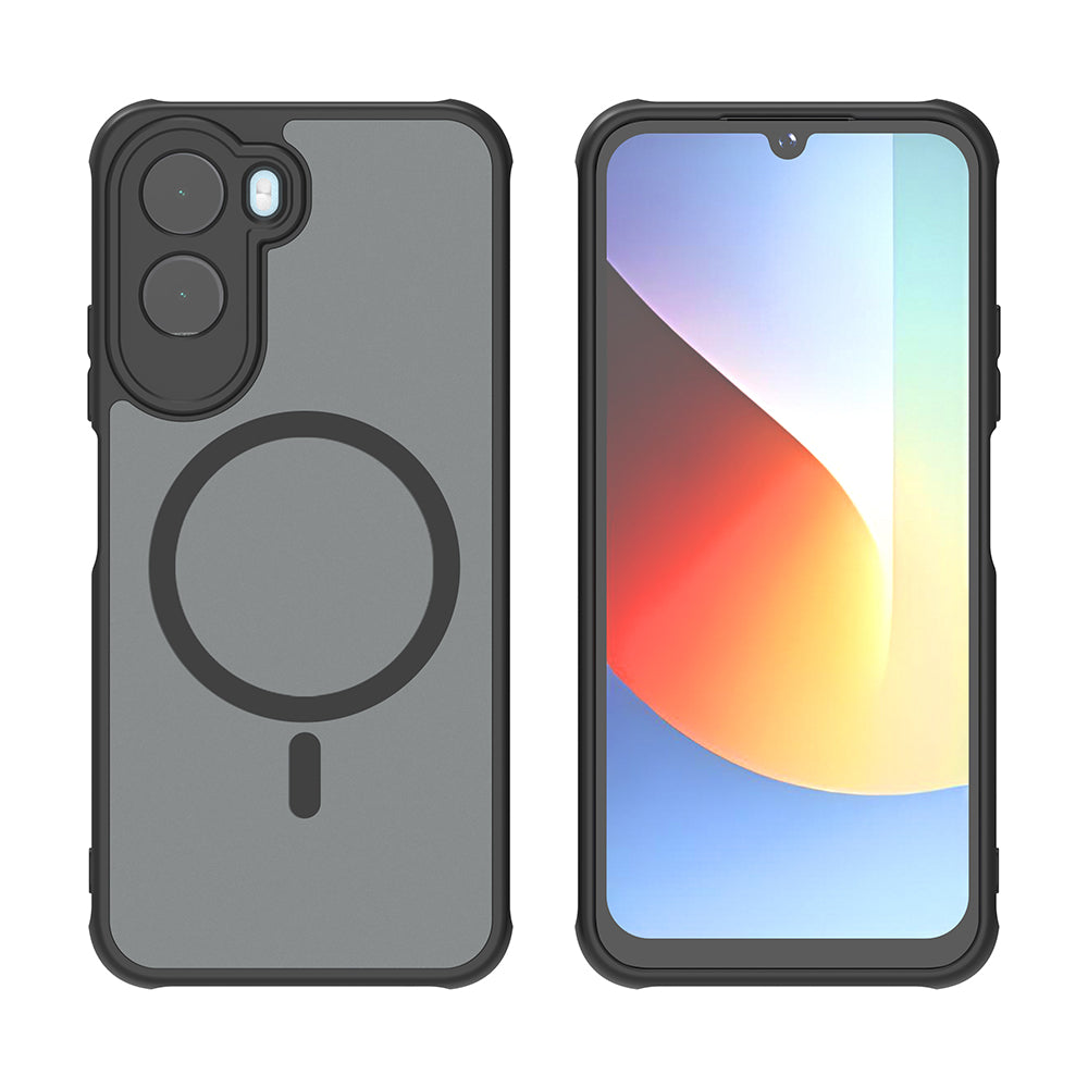 MagSafe ovitek za Xiaomi Redmi A7 Pro 4G, Techsuit, HaloFrost II, Črn