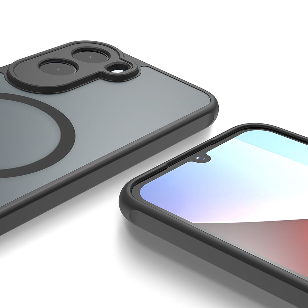 MagSafe ovitek za Xiaomi Redmi A7 Pro 4G, Techsuit, HaloFrost II, Črn