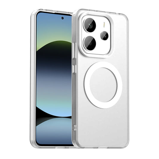 MagSafe ovitek za Xiaomi Redmi Note 14 5G, Techsuit, CandyCase, Bela