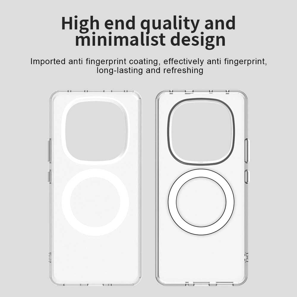 MagSafe ovitek za Xiaomi Redmi Note 14 Pro 4G, Techsuit, CandyCase, Bela
