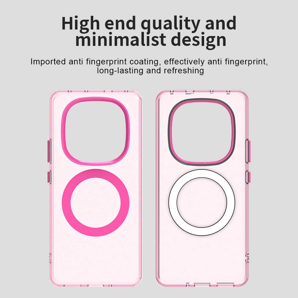 MagSafe ovitek za Xiaomi Redmi Note 14 Pro 4G, Techsuit, CandyCase, roza
