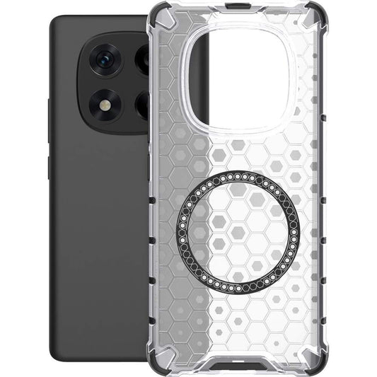 MagSafe ovitek za Xiaomi Redmi Note 14 Pro 4G, Techsuit, HoneyComb Shield, bel