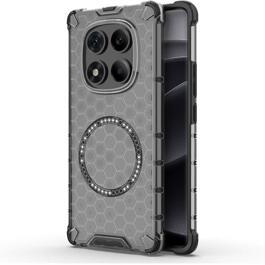 MagSafe ovitek za Xiaomi Redmi Note 14 Pro 4G, Techsuit, HoneyComb Shield, Črn