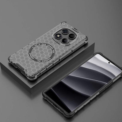 MagSafe ovitek za Xiaomi Redmi Note 14 Pro 4G, Techsuit, HoneyComb Shield, Črn
