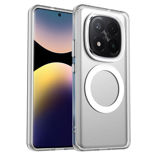 MagSafe ovitek za Xiaomi Redmi Note 14 Pro+ 5G, Techsuit, CandyCase, Bela
